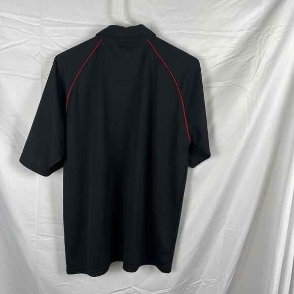 Springfield Armory USA Polo Small Black/Red Stripe - Picture 5 of 5